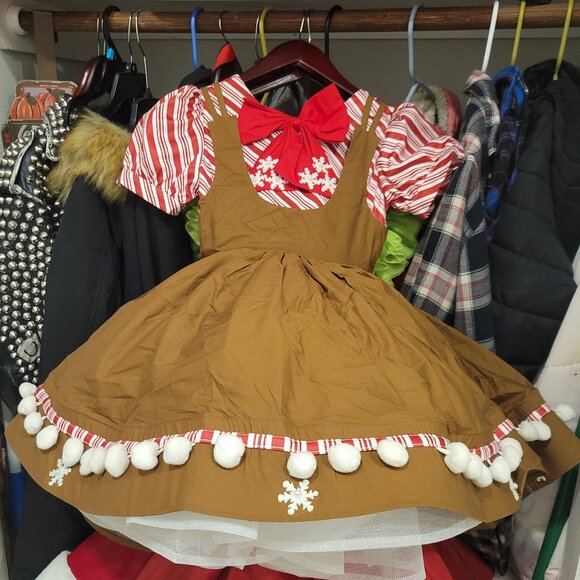 Stella maris candy cane dress